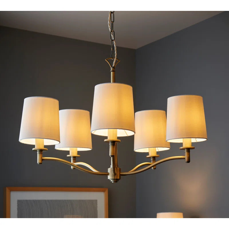 Beaumont 5-Light Shaded Chandelier