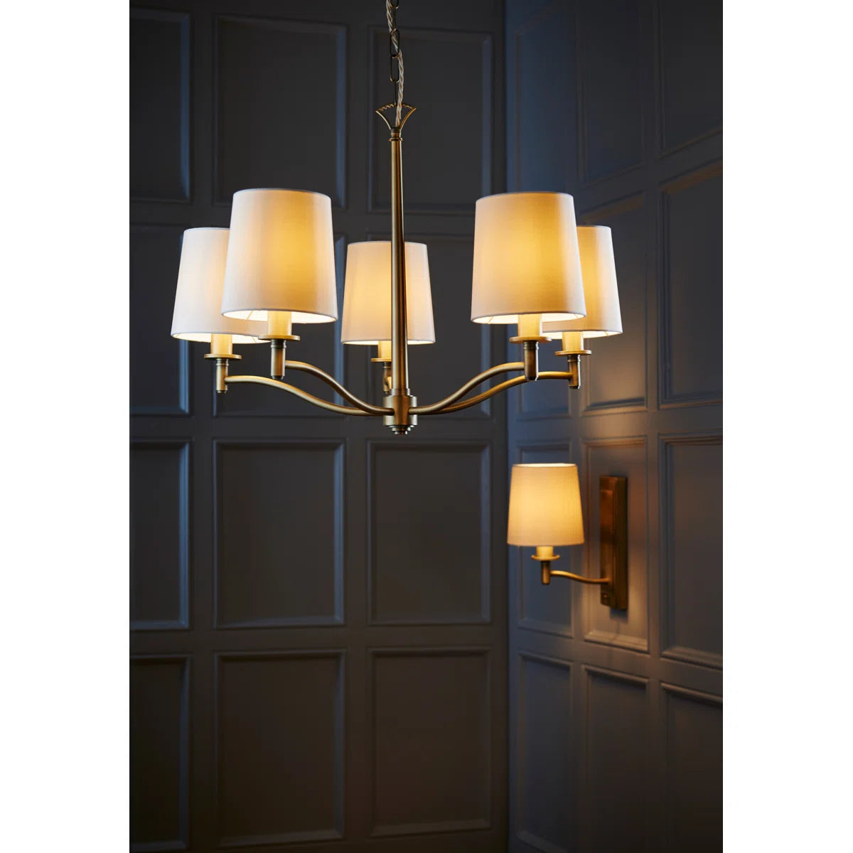 Beaumont 5-Light Shaded Chandelier