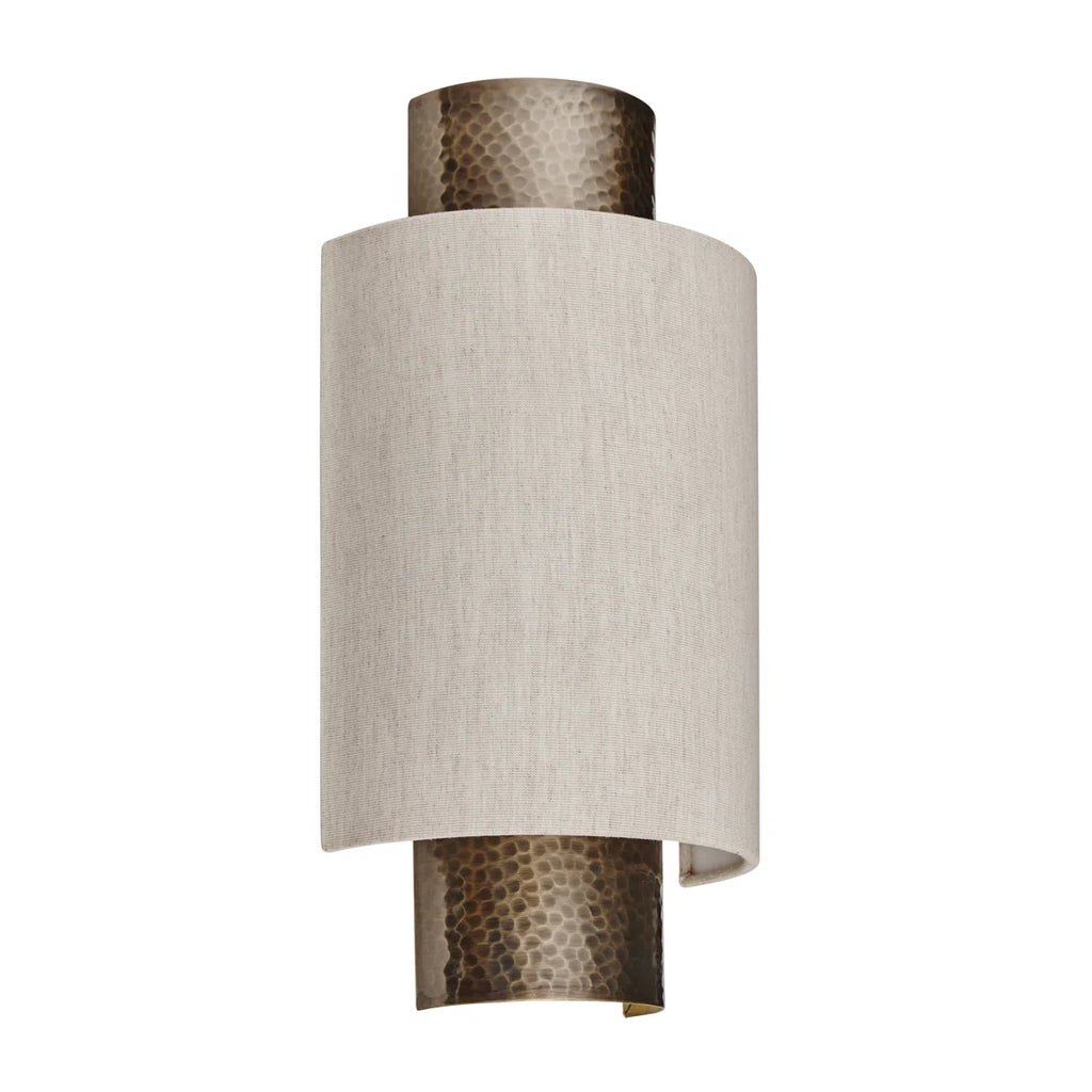 Pair of Beedle flush mounted sconces by TheChandelierCo, featuring modern design with round glass shades and sleek metal bases.