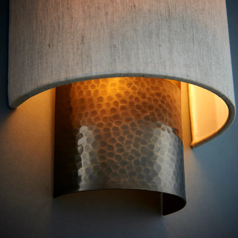 Pair of Beedle flush mounted sconces by TheChandelierCo with modern design and metal finish, ideal for accent lighting in contemporary interiors.