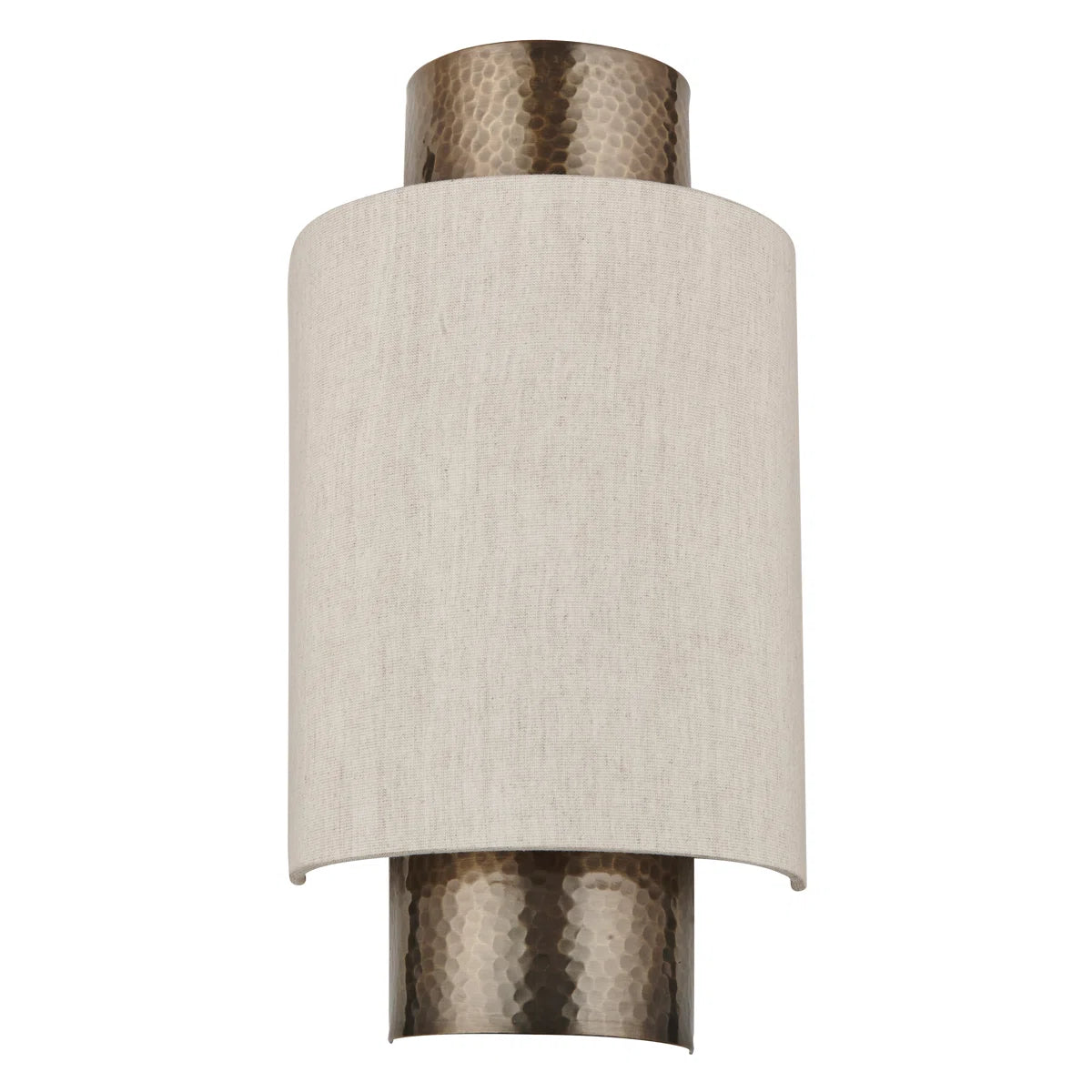Set of two Beedle Flush Mounted Sconces by TheChandelierCo with sleek, modern design and warm lighting fixtures mounted on a wall.