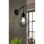Steel Armed Sconce