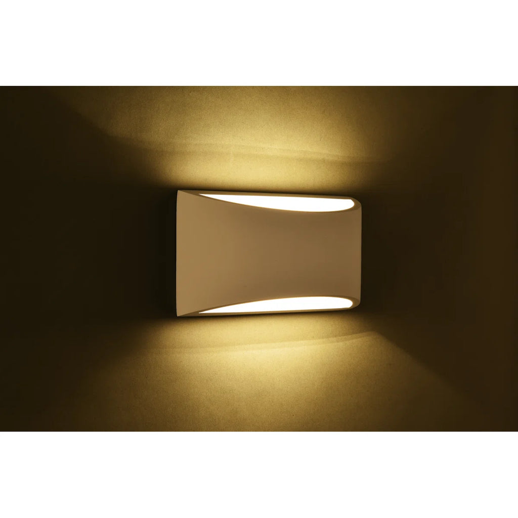 Blandford flush mounted sconce by TheChandelierCo featuring elegant metal and glass design for wall lighting.