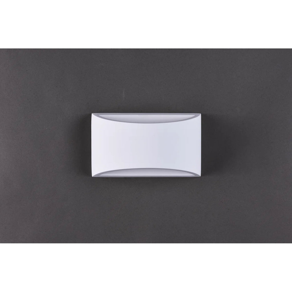 Blandford flush mounted sconce by TheChandelierCo featuring a sleek, modern design with a glass shade and brass finish.