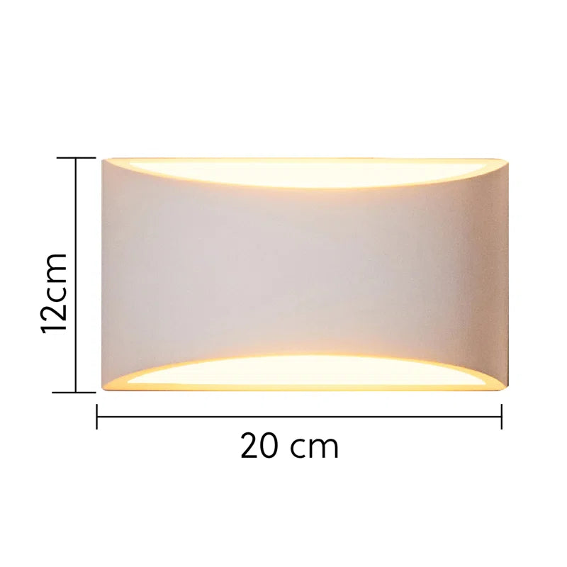 Blandford flush mounted sconce by TheChandelierCo with a sleek metal frame and glass shade, ideal for modern wall lighting.