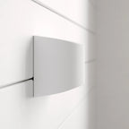 Blandford flush mounted sconce by TheChandelierCo, featuring a sleek design with a brass finish and frosted glass shade.