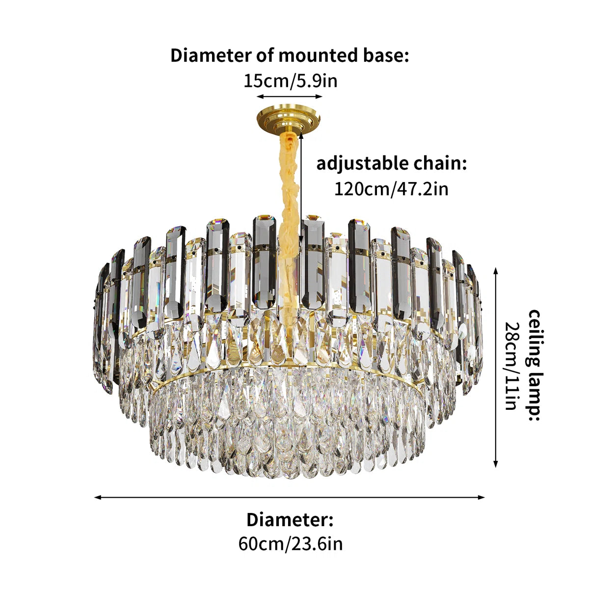 Light Crystal Chandelier
