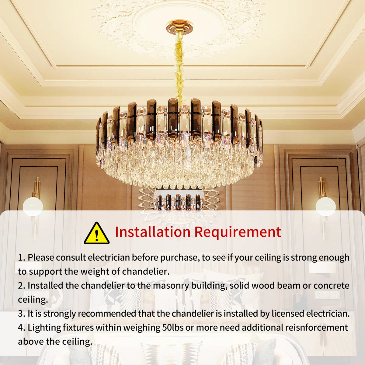Light Crystal Chandelier
