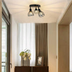 3-Light 22cm Semi Flush Mount