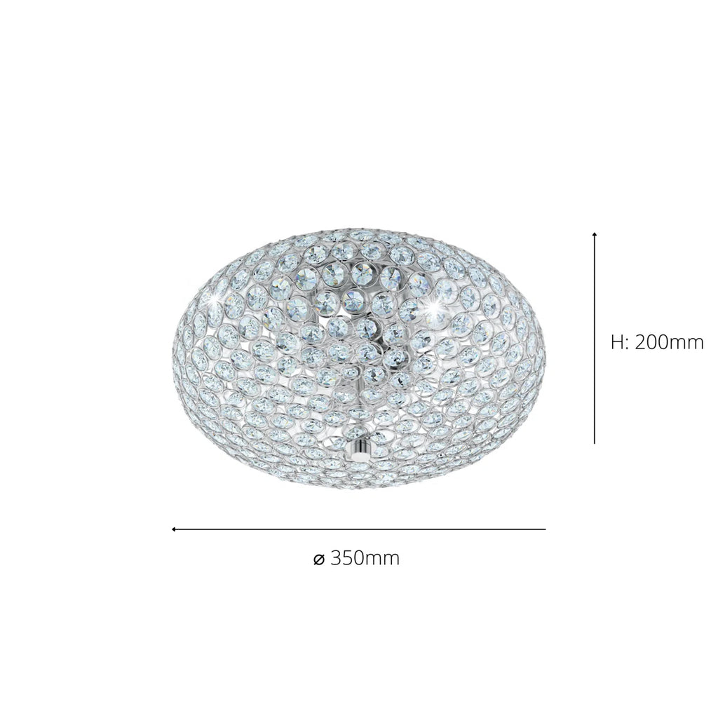 Crystal Flush Mount