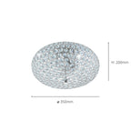 Crystal Flush Mount