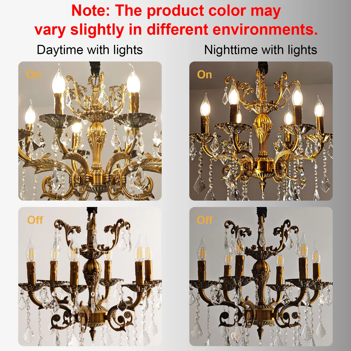 8 Lights Chandelier