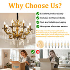8 Lights Chandelier