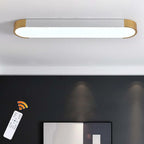Cherron 1-light 70cm LED flush mount ceiling light by TheChandelierCo with a sleek modern design and warm white LED illumination.