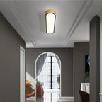 Cherron 1-light 70cm LED flush mount ceiling light by TheChandelierCo, featuring a sleek modern design and warm LED illumination.