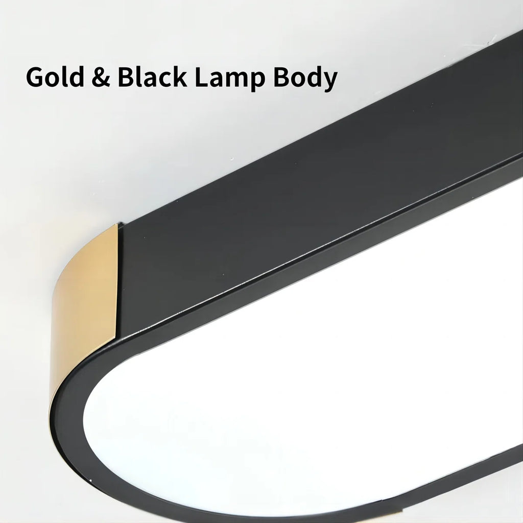 Cherron 1-light 70cm LED flush mount ceiling light by TheChandelierCo, featuring a sleek modern design and warm LED illumination.