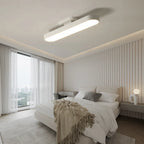 Cherron acrylic LED semi-flush mount ceiling light by TheChandelierCo with sleek modern design and diffused acrylic shade.