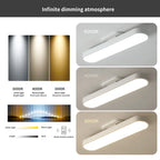 Cherron acrylic LED semi-flush mount ceiling light by TheChandelierCo, featuring a modern semi-flush design with acrylic accents.