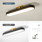 Cherron acrylic LED semi-flush mount ceiling light by TheChandelierCo with modern design and diffused illumination.