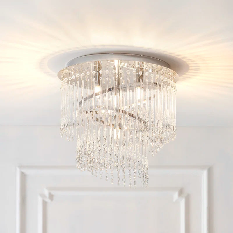 4 Light Ceiling flush light 35cm Diameter