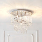 4 Light Ceiling flush light 35cm Diameter