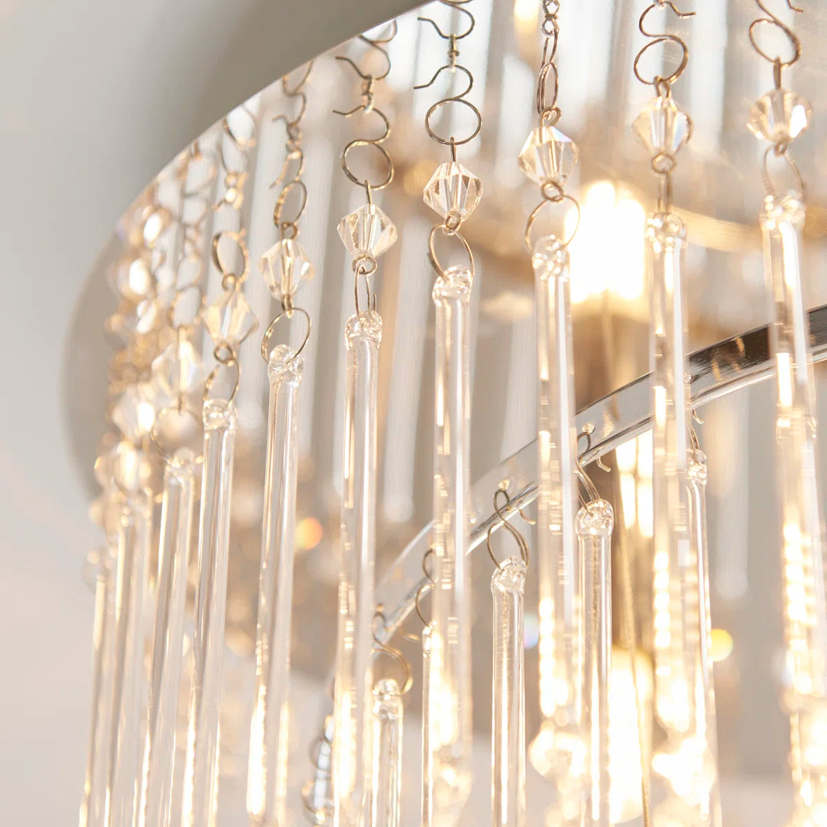 4 Light Ceiling flush light 35cm Diameter