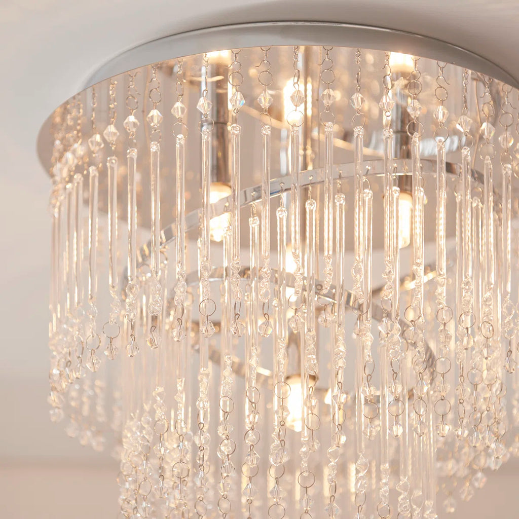 4 Light Ceiling flush light 35cm Diameter