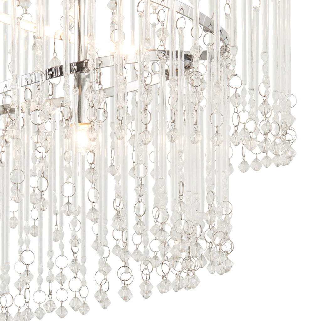 4 Light Ceiling flush light 35cm Diameter