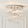 4 Light Ceiling flush light 35cm Diameter