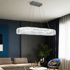 1 - Light Crystal LED Chandelier