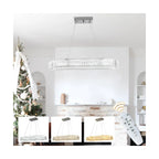 1 - Light Crystal LED Chandelier
