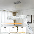 1 - Light Crystal LED Chandelier