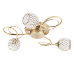 3-Light 39cm Semi Flush Mount