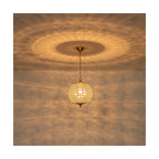 Crystal Globe Chandelier Orb Pendant Light