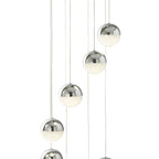 8-Light Cluster Chandelier