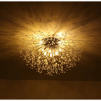 Dandelion 8-light crystal starburst ceiling light by TheChandelierCo, 70cm Sputnik flush mount with shimmering crystal accents.