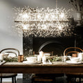 Light Dandelion Starburst Sunburst ceiling pendant light by TheChandelierCo, perfect for kitchen island or modern lighting.