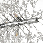 Light Dandelion Starburst Sunburst ceiling pendant light by TheChandelierCo, ideal for kitchen island or linear ceiling lighting.