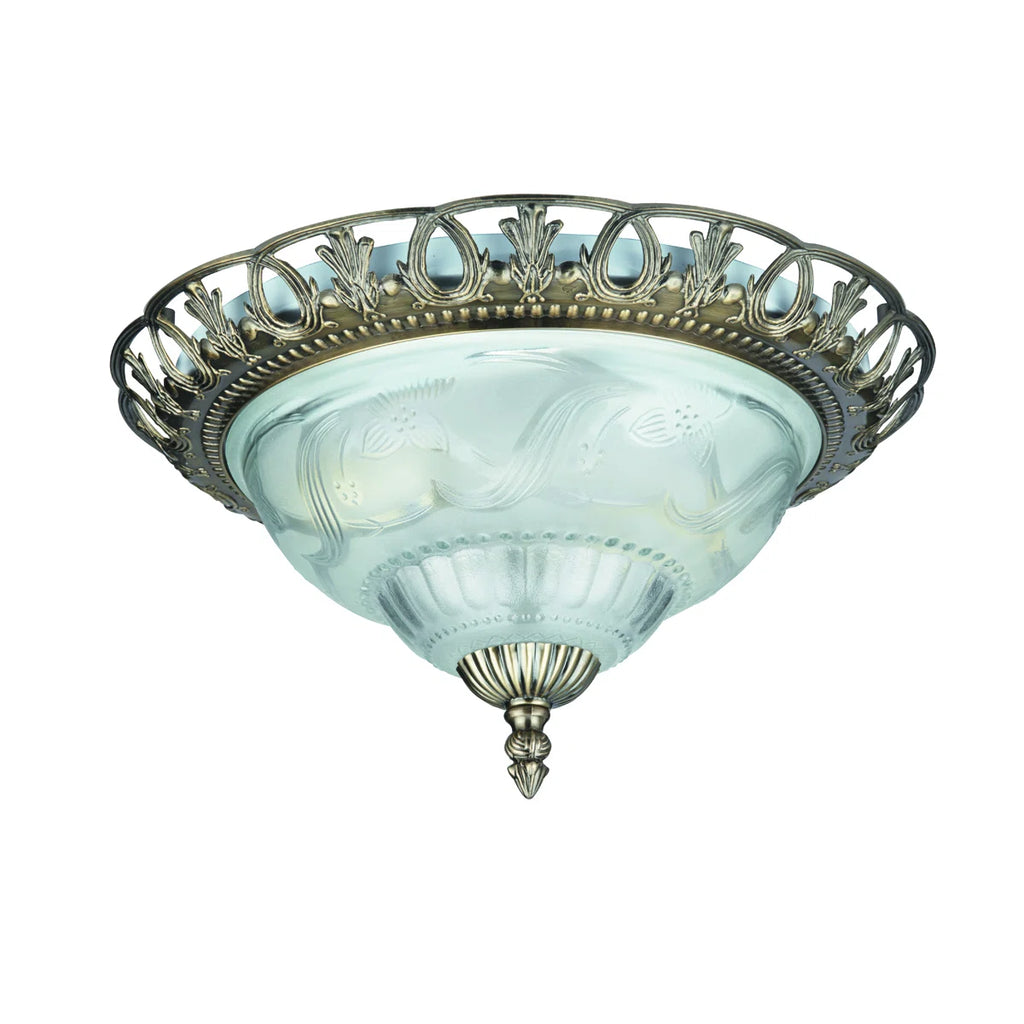 Glass Flush Mount