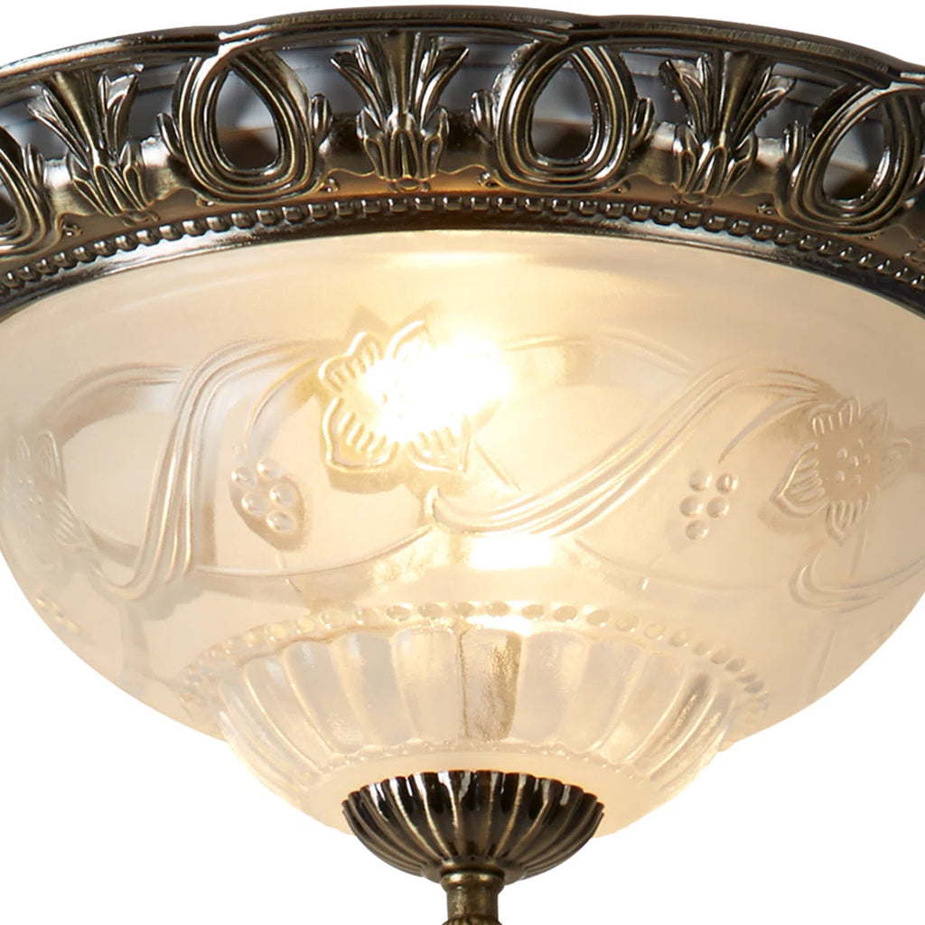 Glass Flush Mount