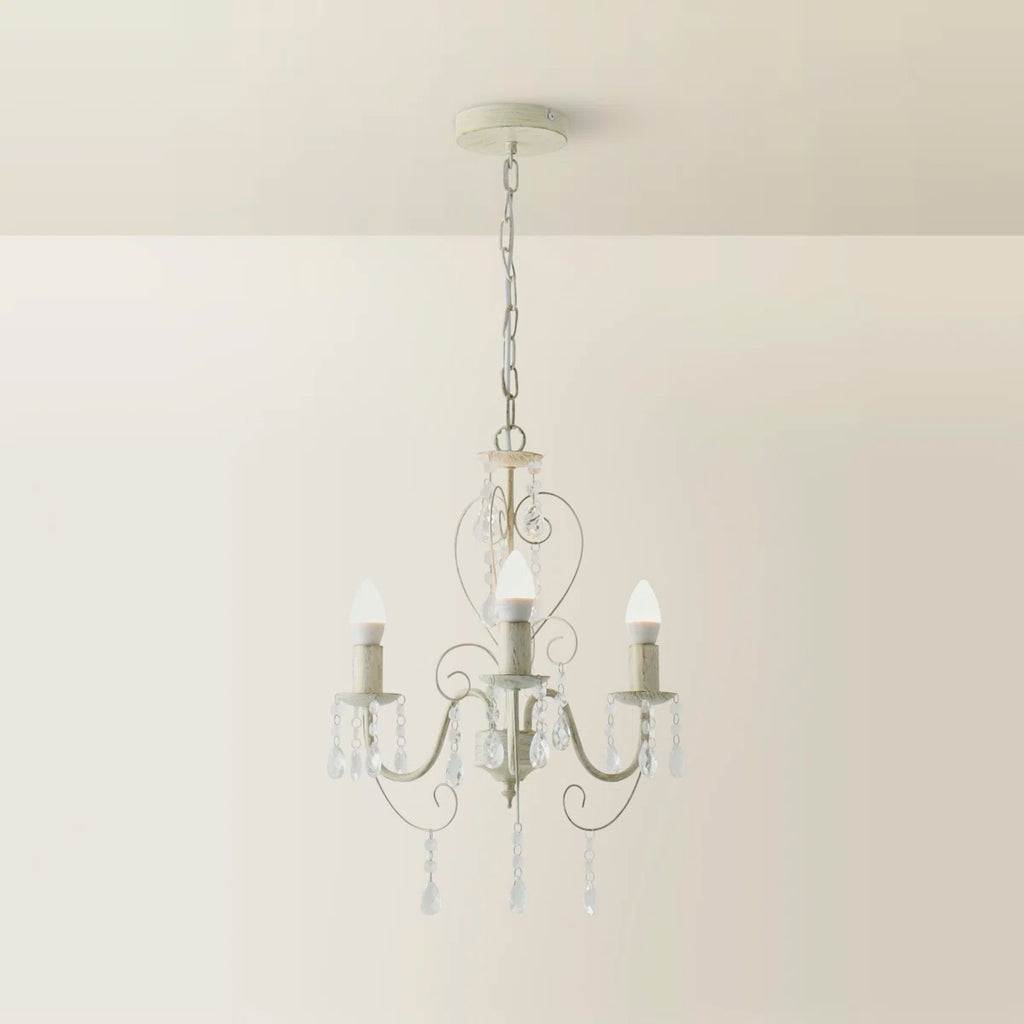 3 - Light Candle Style Chandelier