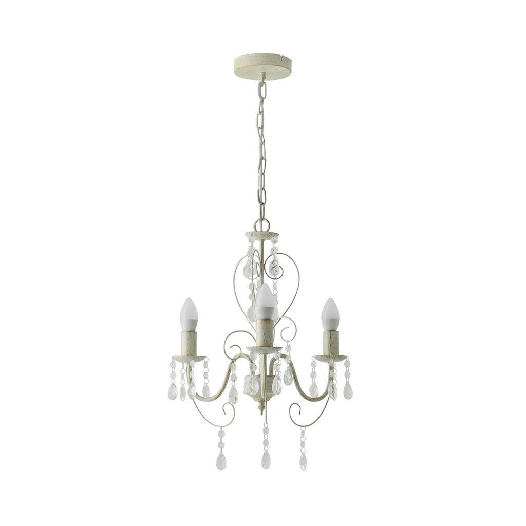 3 - Light Candle Style Chandelier