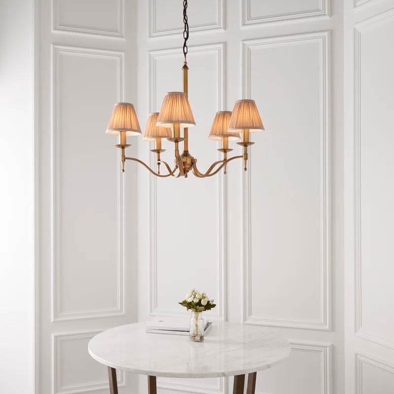 5 - Light Shaded Chandelier