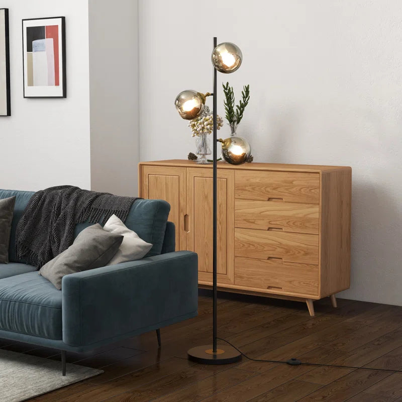 Eynesil 162cm tree-shaped floor lamp by TheChandelierCo with a sleek modern design and multiple light branches.