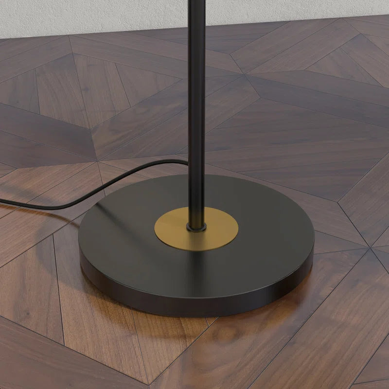 Eynesil 162cm modern tree floor lamp with multiple light branches, black finish, and sleek contemporary design.