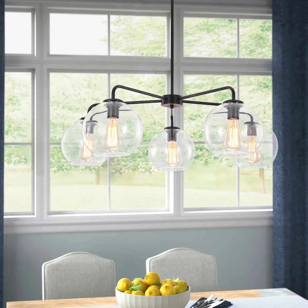 5-Light Sputnik Chandelier