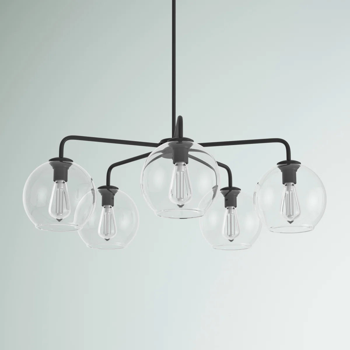 5-Light Sputnik Chandelier