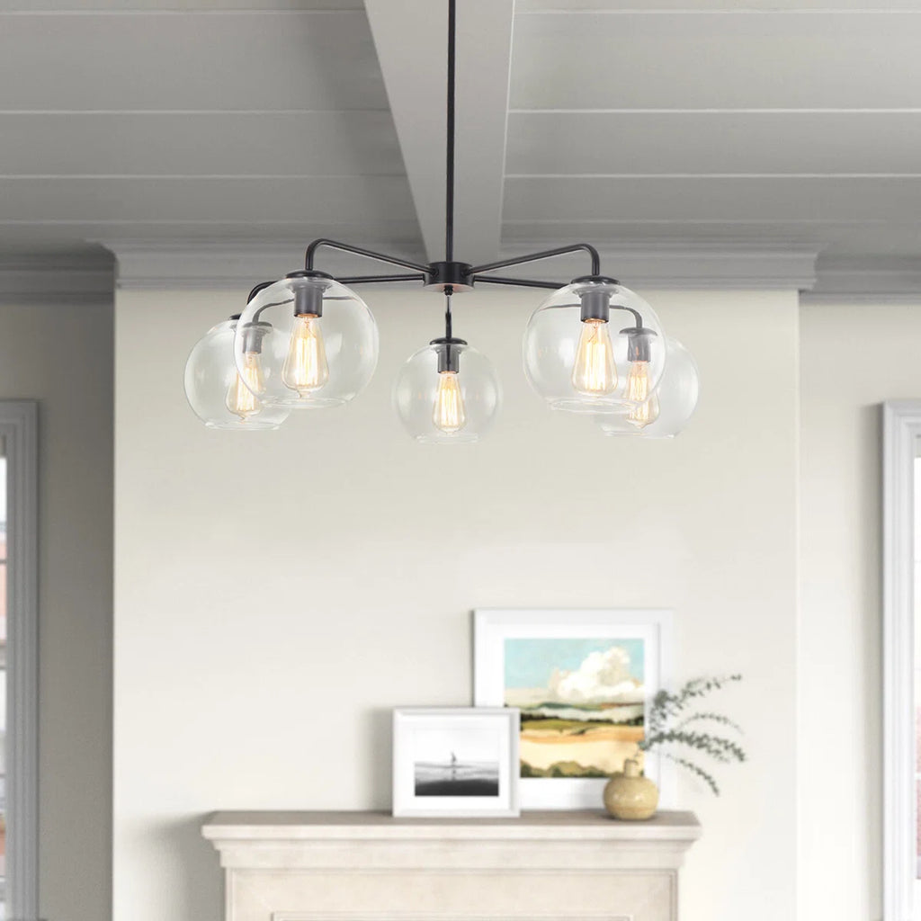 5-Light Sputnik Chandelier