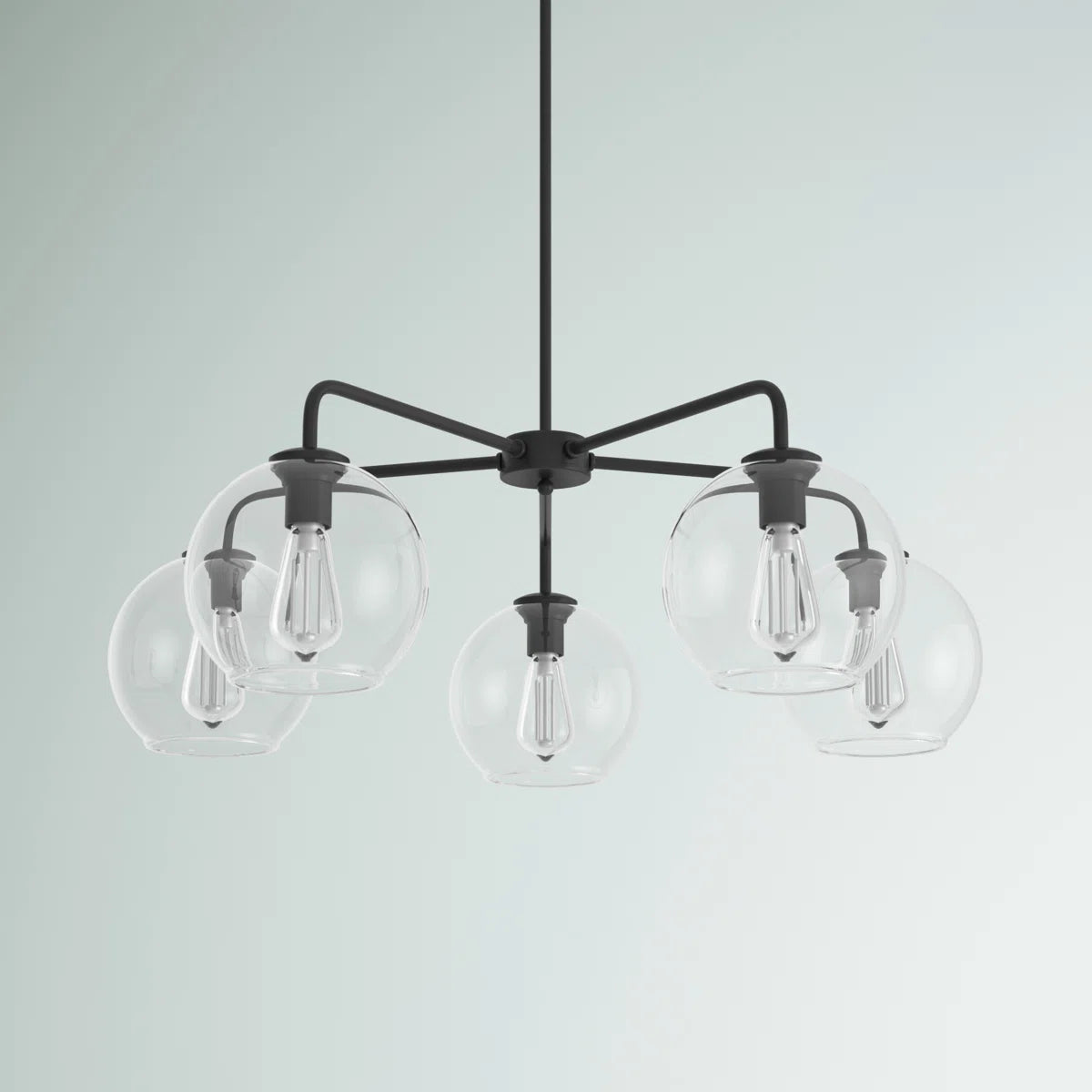5-Light Sputnik Chandelier