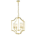 Glenmoor 4 light candle style chandelier by TheChandelierCo featuring elegant candle-style lights and a classic design.